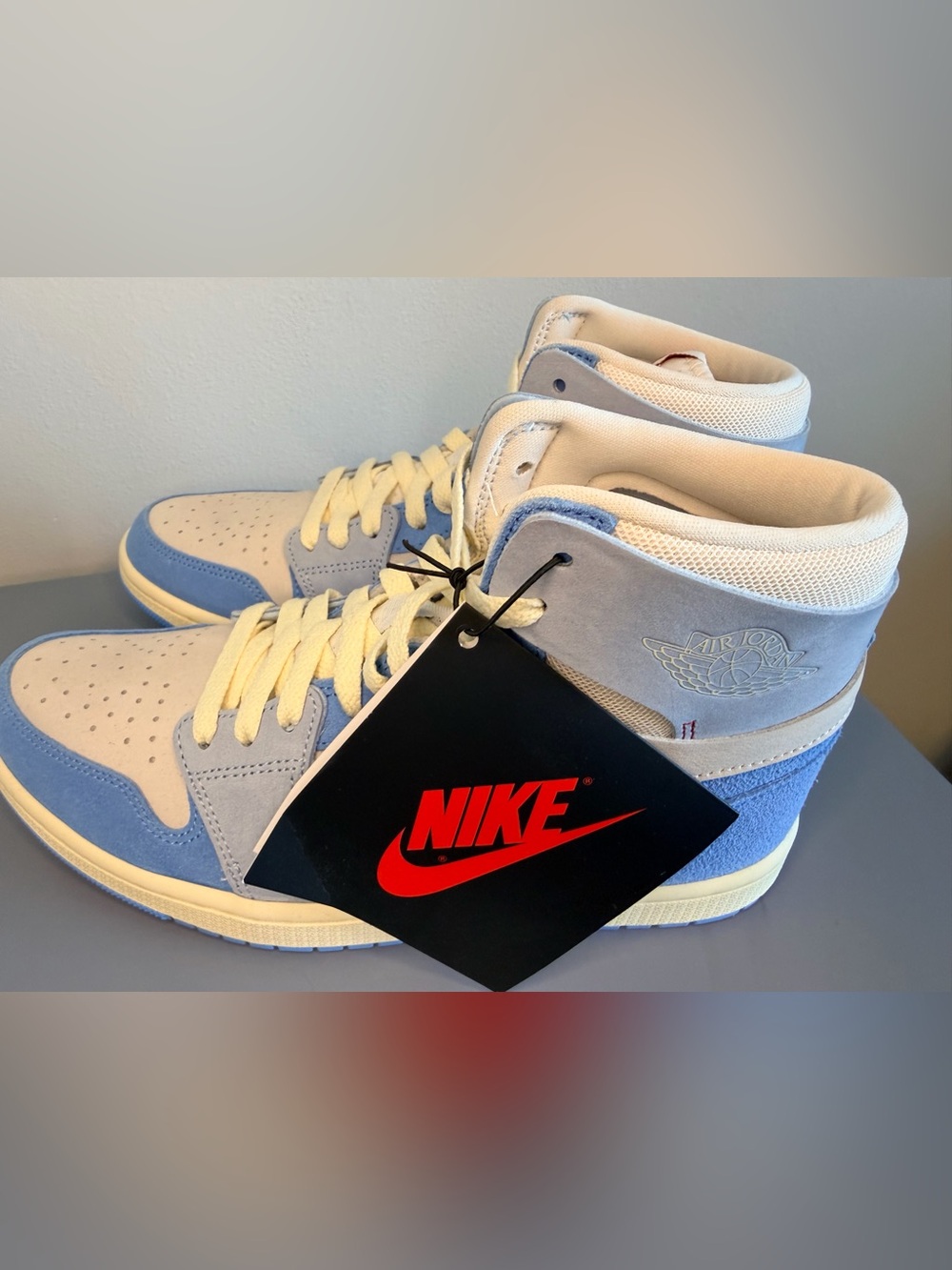 Air Jordan 1 High Zoom CMFT 2 University Blue Grey Women’s Size 9 NWT